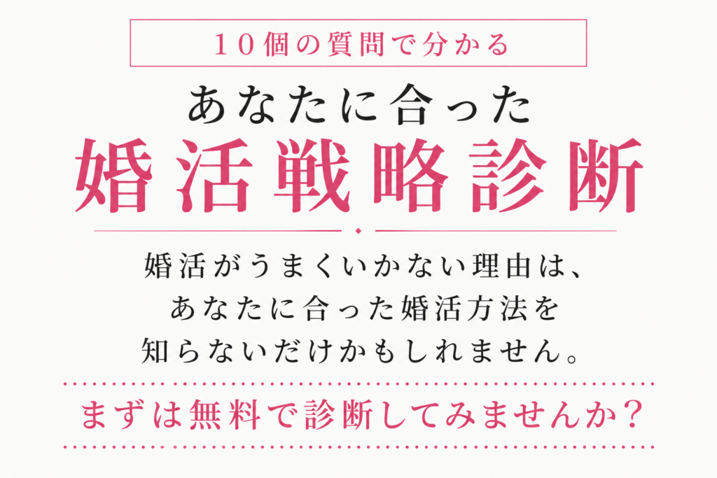 滋賀・京都の婚活戦略診断